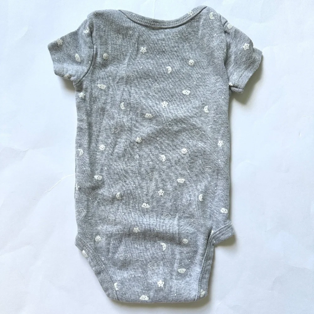 Baby Clothing Bundle 5 Piece Carter's Short Sleeve Bodysuit Onesie Set